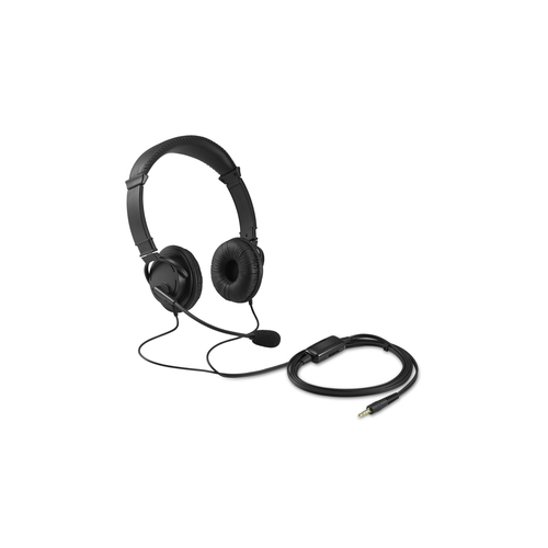 ACCO Classic Kabel Kopfbügel, Auf den Ohren Stereo Headset - Binaural - Ohrumschließend - 182,9 cm Kabel - Geräuschunterdr