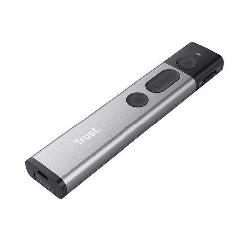 Trust Kazun Pointer - Funkfrequenz - USB 2.0 - 4 Taste(n) - Kabellos - 2,40 GHz - Symmetrisch
