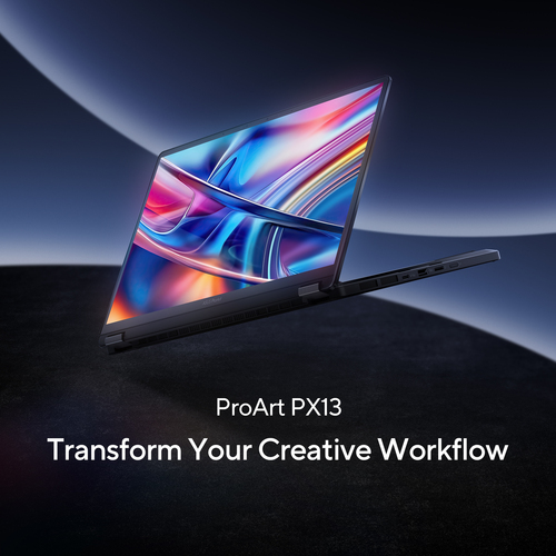 ASUS ProArt PX13 HN7306EA-LX004X. Product type: Hybrid (2-in-1), Form factor: Convertible (Folder). Processor family: AMD 