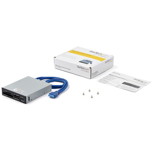 StarTech.com Flash Reader - USB 3.0 - External - 1 Pack - SD, SDXC, SDHC, microSDHC