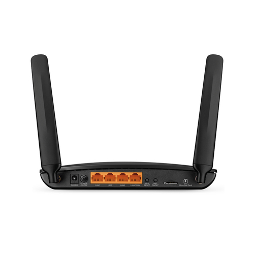 TP-Link TL-MR6400 Wi-Fi 4 IEEE 802.11n Ethernet, Mobilfunk Modem/Wireless Router - 4G - LTE 800, LTE 900, LTE 1800, LTE 21