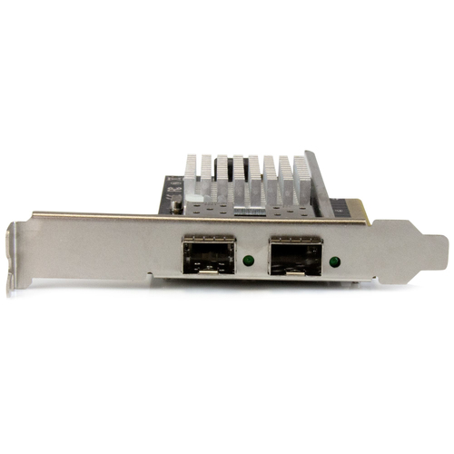 StarTech.com 10G Network Card - 2x 10G Open SFP+ Multimode LC Fiber Connector - Intel 82599 Chip - Gigabit Ethernet Card -