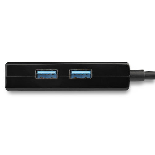 StarTech.com Gigabit Ethernet Adapter for PC - 10/100/1000Base-T - Desktop - USB 3.0 - 3 Port(s) - 1 - Twisted Pair