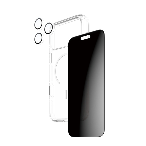 PanzerGlass ® | CARE by ® 3-in-1 Flagship Privacy Bundle iPhone 17 Pro Max. Brand compatibility: Apple, Compatibility: App