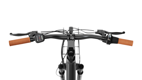 Sharp BK-DM02-EB. Akkuspannung: 36 V, Ladezeit: 5 h, Batteriekapazität: 280 Wh. Weight (including battery): 25 kg. Frame m