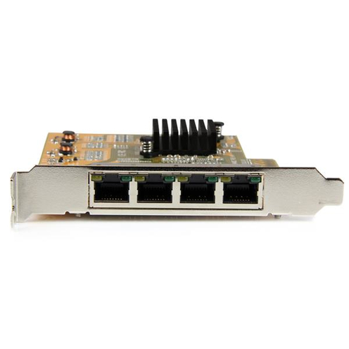 StarTech.com 4-Port PCI Express Gigabit Network Adapter Card - Quad-Port PCIe Gigabit NIC - PCI Express x4 - 1.95 Gbit/s D