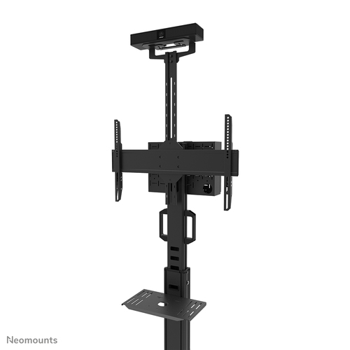 Neomounts Mounting Shelf for Video Bar, Multimedia Device, Display Screen - Black - Height Adjustable - 9 kg Load Capacity