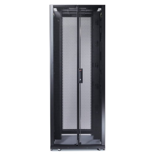APC by Schneider Electric NetShelter SX AR3387 48U Rack Cabinet - Black