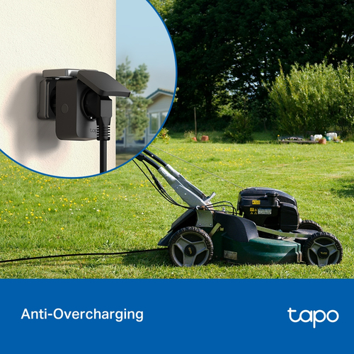Tapo TAPO P410M Smart Plug - 230 V AC / 16 A - Alexa, Siri, Google Assistant, SmartThings Unterstützt