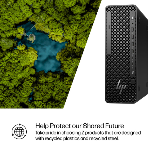 HP Z2 G1i Workstation - Intel Core Ultra 7 265 - 32 GB - 1 TB SSD - Small Form Factor - Black - Intel W880 Chip - Windows 