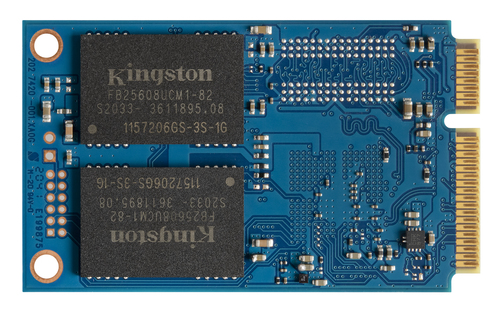 Kingston Technology 1024G SSD KC600 SATA3 mSATA. SSD capacity: 1 TB, SSD form factor: mSATA, Read speed: 550 MB/s, Write s