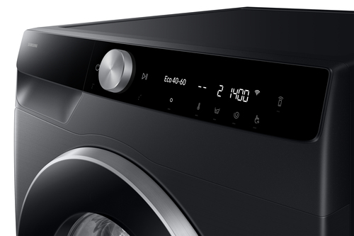 Lavatrice Samsung WW90DG6U85LB Caricamento Frontale 9 kg - Nero - 1400 Velocità centrifuga (rpm) - Smart Connect - Install