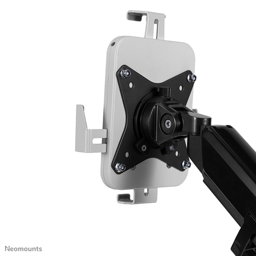 Neomounts Mounting Bracket for Tablet - White - Height Adjustable - 1 Display(s) Supported - 20.1 cm to 27.9 cm (11") Scre
