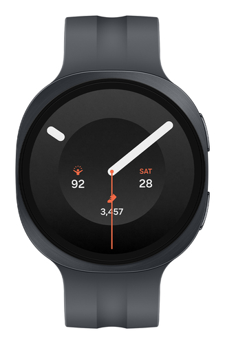 Samsung Galaxy Watch9 SM-L350 Smartwatch - 46 mm Case Height - 43,70 mm Case Width - Graphit Body Color - Schwarz Band Col