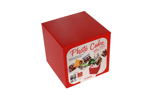 Canon Photo Cube PG-540 + CL-541 Original Standard Yield Inkjet Ink Cartridge/Paper Kit - Box - Black, Cyan, Magenta, Yell
