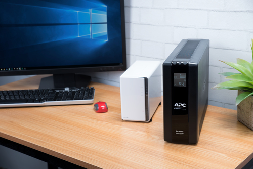 Schneider Electric Back-UPS Pro BR1600MI Line-interactive UPS - 1.60 kVA/960 W - Tower - AVR - 16 Hour Recharge - 2.60 Min