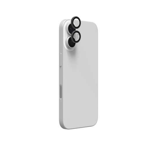 InvisibleShield Glass Elite (CameraRings) Lens Protection For Apple iPhone 17/16/16+ Silver. Brand compatibility: Apple, C