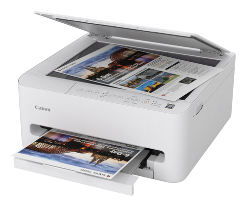 Canon PIXMA TS4150i Wired & Wireless Inkjet Multifunction Printer - Colour - Copier/Printer/Scanner - 1200 x 1200 dpi Prin