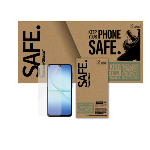 Safe Screen Protector for Galaxy A25 5G - For Widescreen Super AMOLED Smartphone