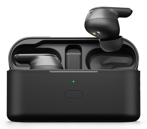 EPOS ADAPT E1 True Wireless Ohrhörer Stereo Ohrhörerset - Schwarz - Microsoft-Teams-Zertifizierung - Binaural - In-Ear - B