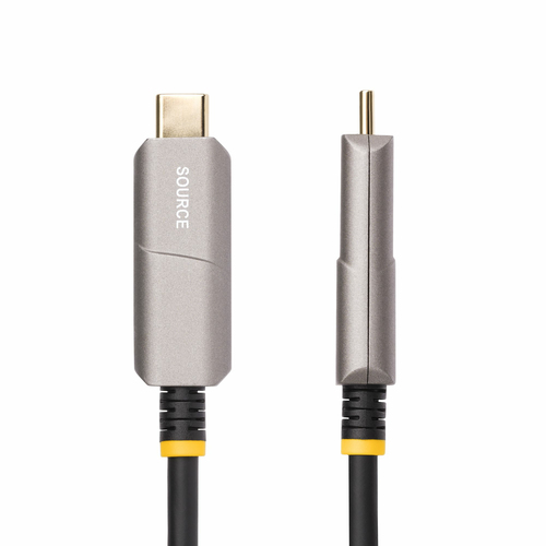 StarTech.com 146B-USBC-HDMI4K-AOC. Kabellänge: 15,2 m, Anschluss 1: USB Typ-C, Anschluss 2: HDMI Typ A (Standard). Konform