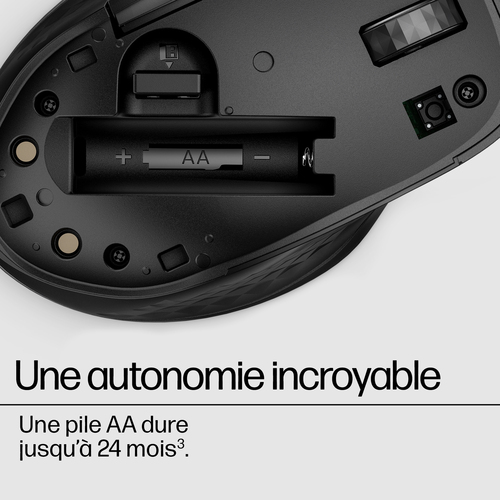 HP 430 Multi-Device Wireless Mouse. Form factor: Ambidextrous. Movement detection technology: Optical, Device interface: R