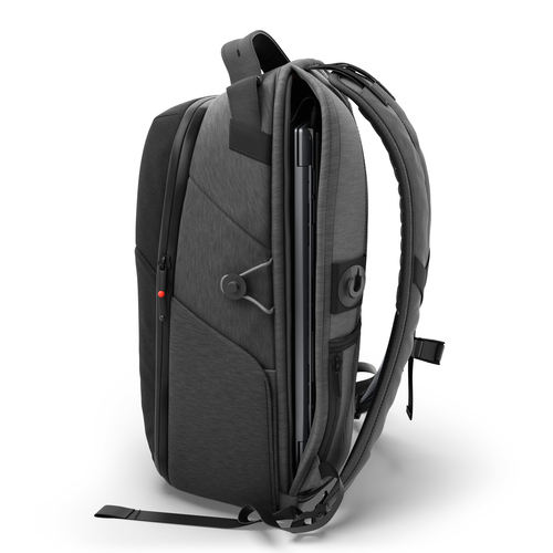 Lenovo Click-Go Tasche (Rucksack) für 40,6 cm (16 Zoll) Notebook - Schwarz, Dunkelgrau - Polyester Körper - Polyester, Sto