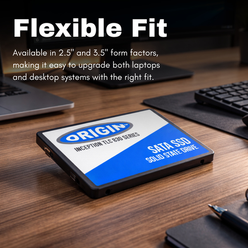 Origin Inception TLC830 Pro 512 GB Solid State Drive - 2.5" Internal - SATA (SATA/600)