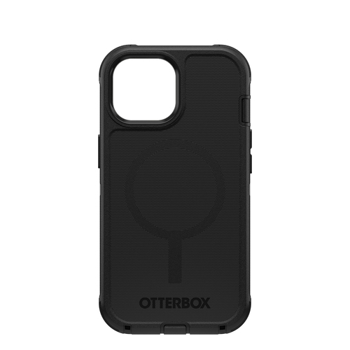 OtterBox Defender Estojo para Apple iPhone 15, iphone 13 Smartphone - Preto - Resistente a Danos, Resistente a quedas, Abs