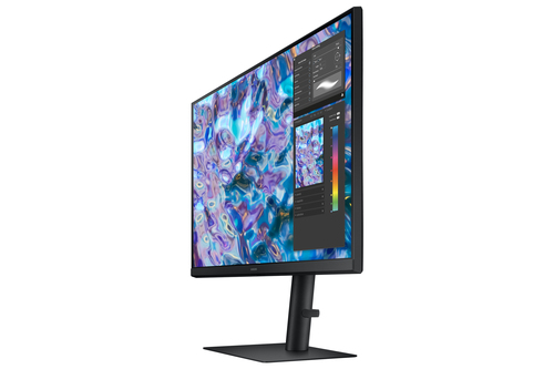Samsung S27B610EQU 27" Class WQHD LCD Monitor - 16:9 - Black - 68.6 cm (27") Viewable - In-plane Switching (IPS) Technolog