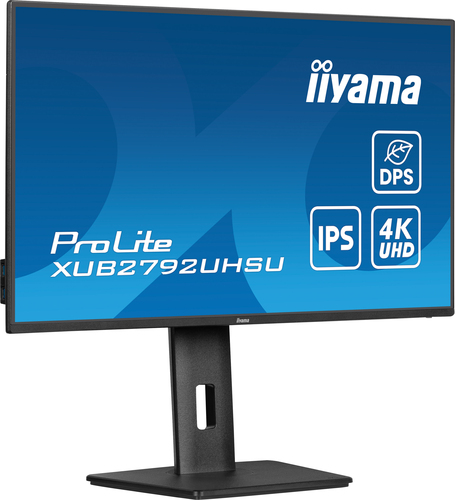 iiyama ProLite XUB2792UHSU-B6 27 Zoll Klasse 4K UHD LED-Monitor - 16:9 Format - Mattschwarz - 68,6 cm (27 Zoll) Viewable -