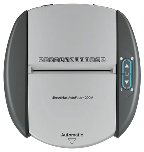 Rexel ShredMax AutoFeed+ 200M Micro Cut Paper Shredder. Shredding type: Micro-cut shredding, Working width: 22.5 cm, Shred