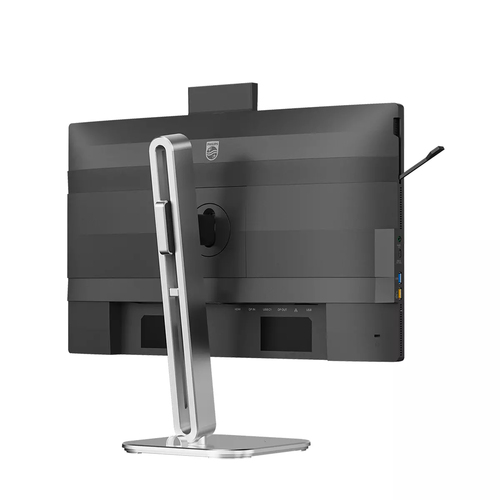 Monitor LED Philips 24B2U4301H 609,6 mm (24,0") Classe Webcam Full HD - 16:9 - Carbone - 60,5 cm (23,8") Viewable - Tecnol