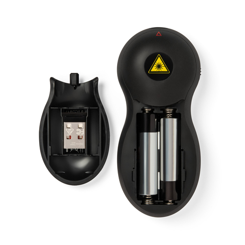 Kensington 33374EU Wireless Device Remote Control - For PC, Mac - Radio Frequency - 20 m Operating Distance - BatteryBlack