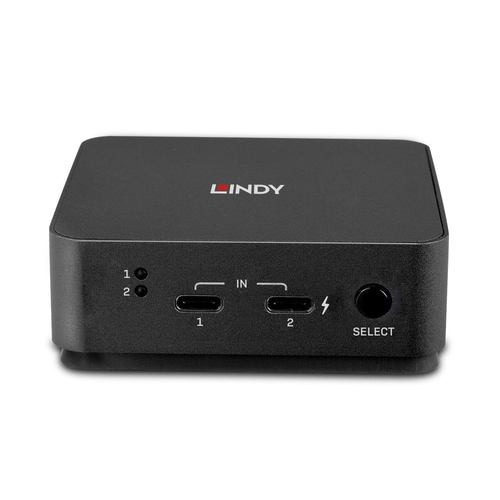 LINDY KVM-Switchbox - 2 Computer - 1 Lokaler Benutzer(n) - 4K - 3840 x 2160 - 2 x USB - USB 2.0 - 2