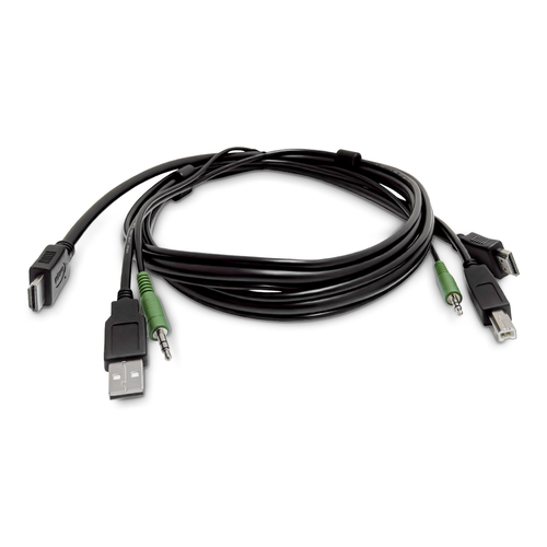 StarTech.com SKHDMMKVM10. Kabellänge: 3 m, Tastatur Porttyp: USB, Maus-Porttyp: USB. Quantity per pack: 1 Stück(e), Gewich