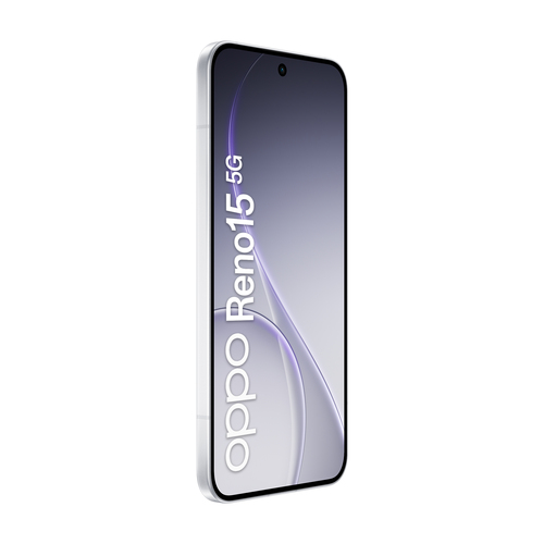 OPPO Reno15 5G AI Smartphone, Tripla fotocamera 50+50+8MP, Selfie 50MP, Display 6.59” 120HZ AMOLED FHD+, 6500mAh, RAM 8GB(