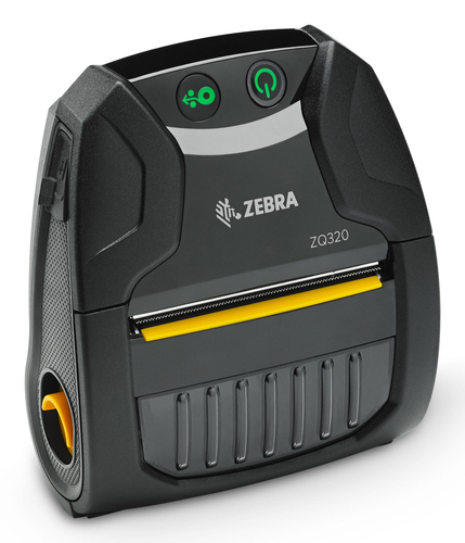 Zebra ZQ320 Plus Mobil, Gewerblich Direktthermodrucker - Monochrom - Etiketten-/Quittungsdruck - Bluetooth - Near Field Co