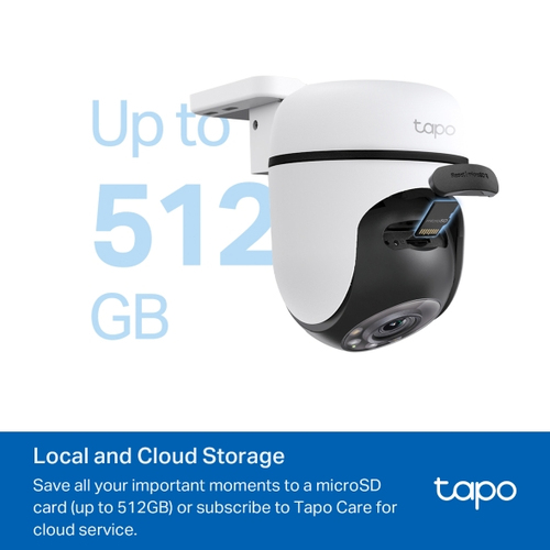 Tapo C500 Outdoor Full HD Network Camera - Colour - 29.87 m Infrared Night Vision - H.264 - 1920 x 1080 - 15 fps - Wall Mo
