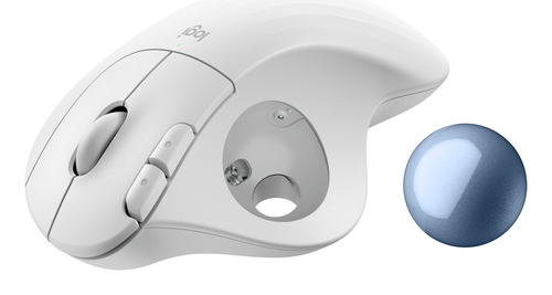 Logitech ERGO M575S Trackball - Bluetooth/Radio-Frequenz - USB Typ-A - Optisch - 5 Taste(n) - 3 Programmable Button(s) - W