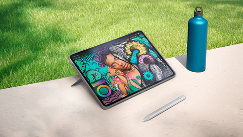 Cover tastiera Logitech Combo Touch per 27,9 cm (11") Apple iPad Air (5a generazione), iPad Air 11 (2024) iPad Air - Grigi