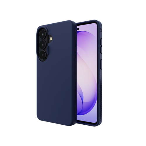 ZAGG Milan Snap Case for Samsung Galaxy S26 Smartphone - Textured Edges/Grips - Navy - Drop Resistant, Anti-slip, Scratch 