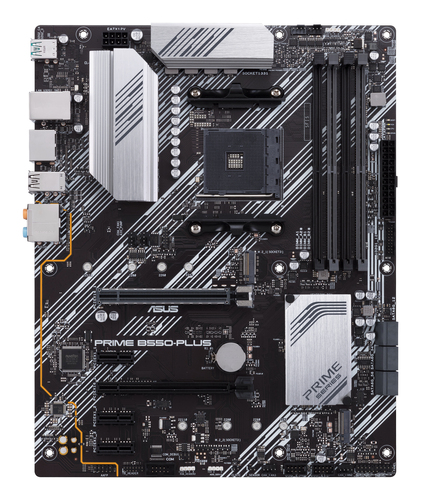 Carte Mère Asus Prime B550-PLUS - AMD B550 Chipset - Socket AM4 - ATX - 128 Go DDR4 SDRAM RAM maximale - DIMM, UDIMM - 4 x