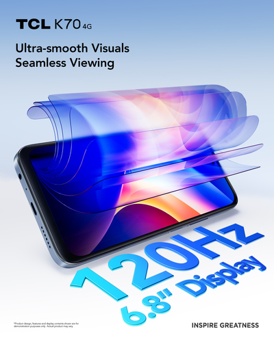 TCL 128 GB Smartphone - LCD 720 x 1570 - Octa-core (Cortex A76Dual-core (2 Core) 2.20 GHz + Cortex A55 Hexa-core (6 Core) 