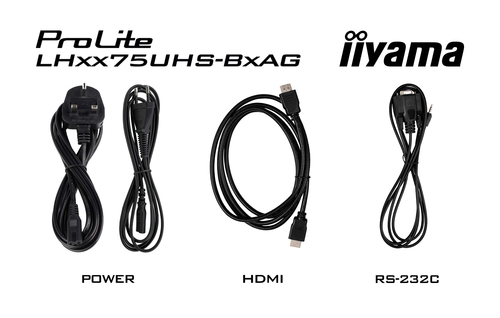 iiyama LH5575UHS-B2AG. Produktdesign: Digital Signage Flachbildschirm. Bildschirmdiagonale: 138,7 cm (54.6"), Bildschirmte