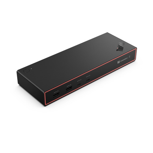 Lenovo 40BG0135GE. Übertragungstechnik: Andocken, Hostschnittstelle: Thunderbolt 4, USB-Stromversorgung bis zu: 100 W. Eth