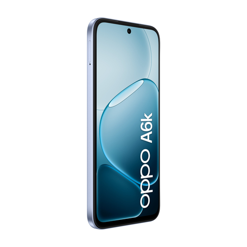 OPPO A6k AI Smartphone, doppia fotocamera 13MP+QVGA, Selfie 5MP, Display 6.75” 120HZ IPS HD+, 6100mAh, RAM 4GB(Esp1GB/2GB/