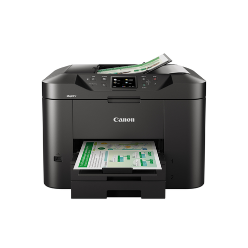 Imprimante Jet d'Encre Multifonction Canon MAXIFY MB2750 Sans fil - Couleur - Copieur/Télécopieur/Imprimante/Scanner - Rés