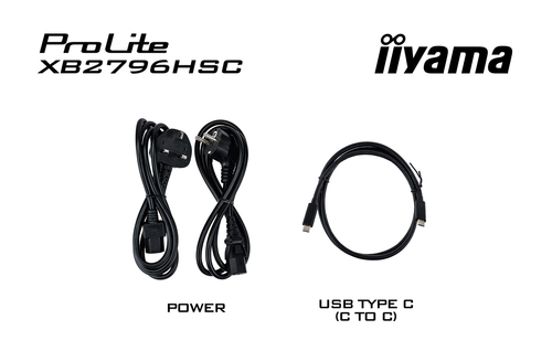 iiyama ProLite XB2796HSC-B1. Taille de l'écran: 68,6 cm (27"), Résolution de l'écran: 1920 x 1080 pixels, Type HD: Full HD