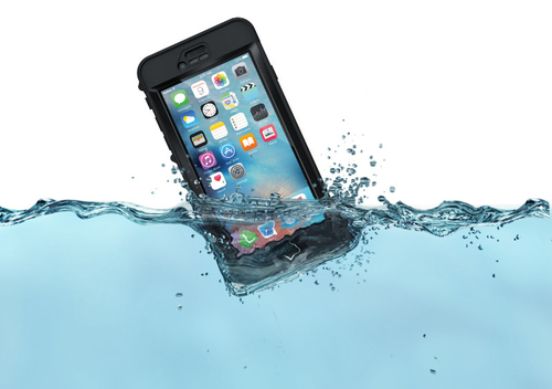 LifeProof FRĒ Case for Apple iPhone 6, iPhone 6s Smartphone - Black - Dirt Proof, Snow Proof, Water Proof, Drop Proof - Po